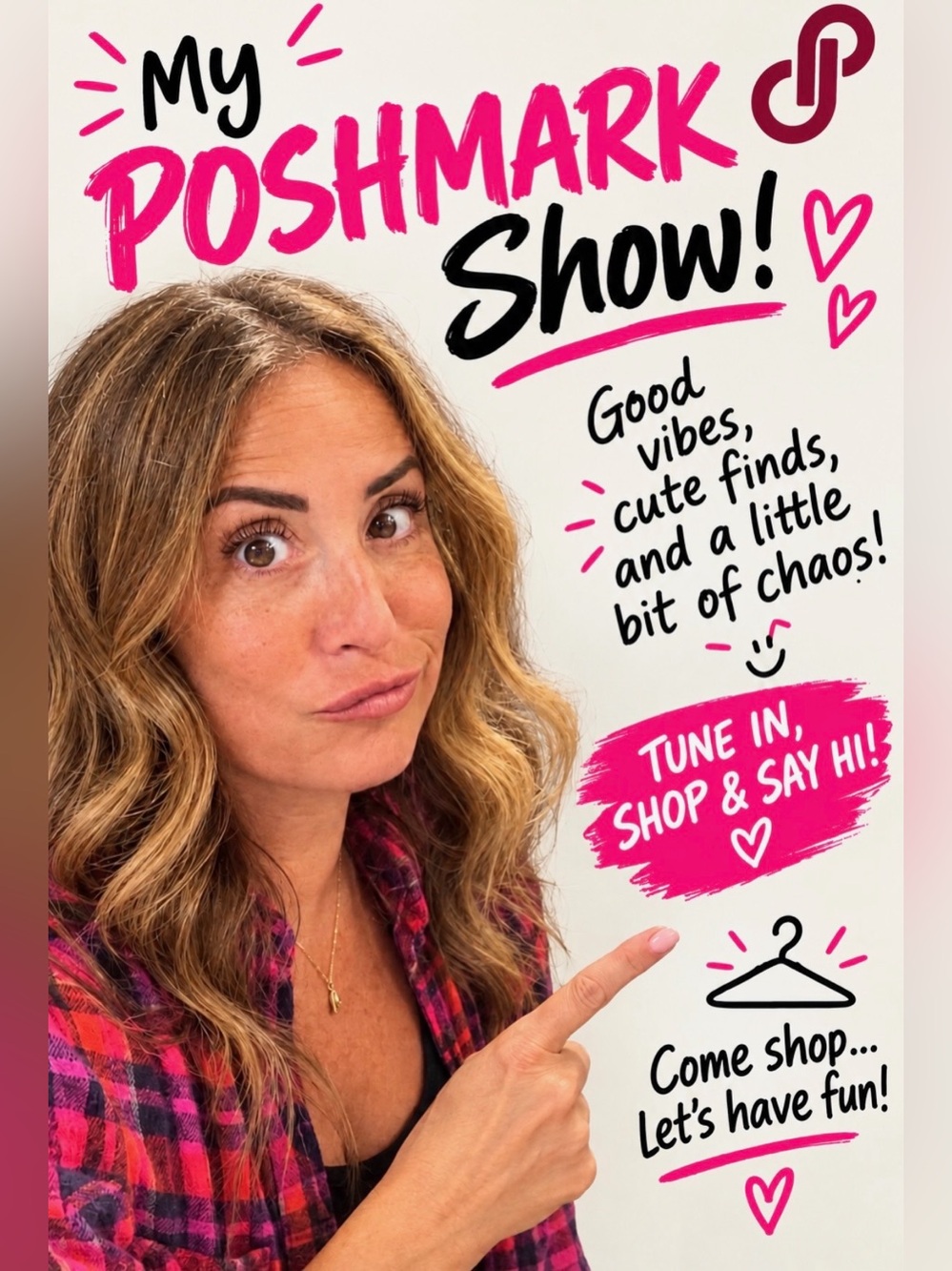 Poshmark Live Newbie! Live 9/23 9PM EST😊🎉🩷